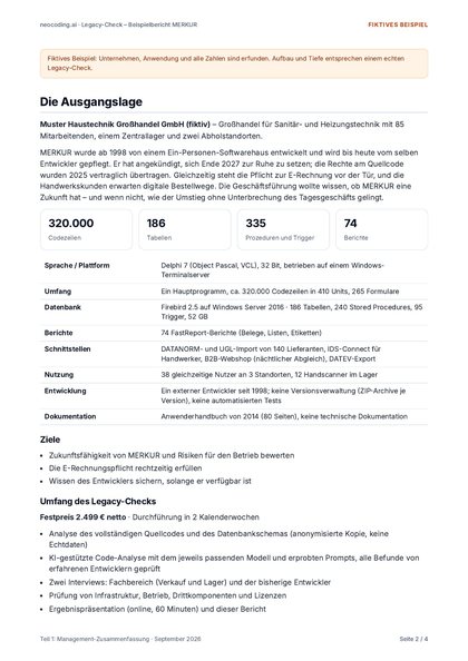 Teil 1: Management-Zusammenfassung, Seite 2