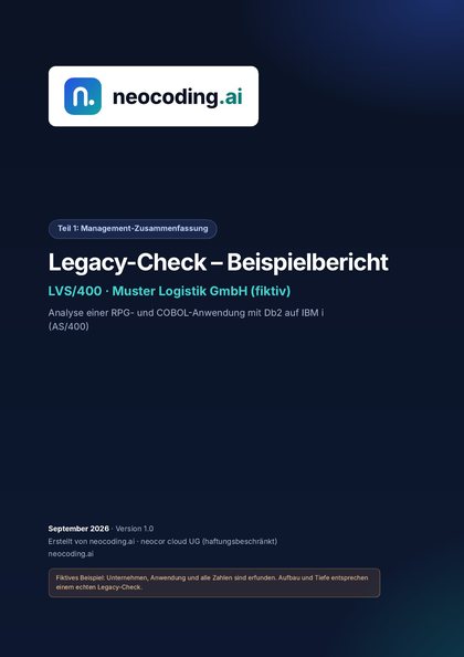 Teil 1: Management-Zusammenfassung, Seite 1