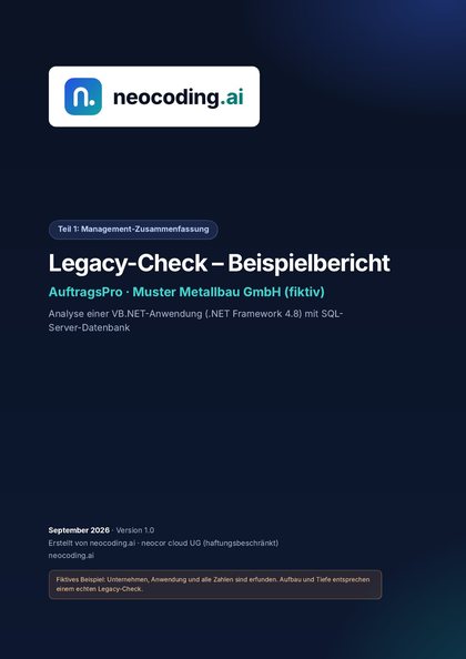Teil 1: Management-Zusammenfassung, Seite 1