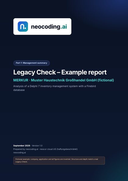 Part 1: Management summary, Page 1