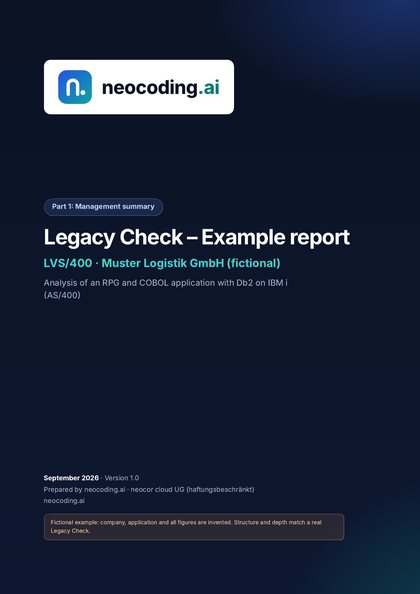 Part 1: Management summary, Page 1