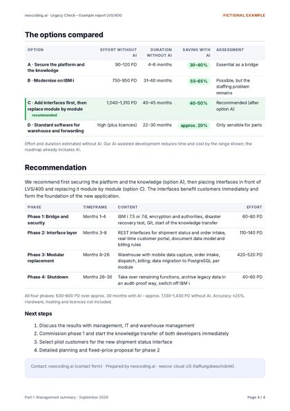 Part 1: Management summary, Page 4