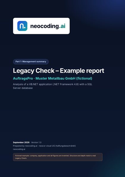 Part 1: Management summary, Page 1